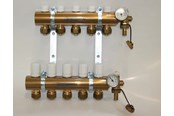 Gulvvarme - Pettinaroli Fordeler pettinaroli 1x3/4/20 pex 5 kredse - 7035SYS20-05