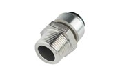 Pex-systemer - Roth Overgang rustfrit stål 22 mm x 3/4" nippel - 17046601.322