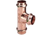 Pressrør og fittings - Viega Profipress T-stykke 22 x 18 x 22 mm kobber - 291945