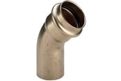 Pressrør og fittings - Viega Profipress bøjning 45° 28 Kobber/blank, 292522 - 292522