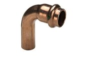 Pressrør og fittings - Viega Profipress bøjning 90° 22 Kobber/blank, 291679 - 291679