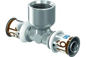 Alu-pex systemer - Uponor s-press plus prestee muffe/muffe 20 mm x 34 - 1070597