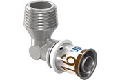 Alu-pex systemer - Uponor s-press plus presvinkel 90° muffe/nippel 20 mm x 34 - 1070534