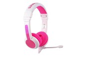 Hovedtelefoner/headset - onanoff BuddyPhones School+ Pink - BP-SCHOOLP-PINK