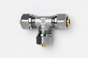 Kompressionsfittings - IMI Hydronic Tee kompression ta 15 mm pn10 - 53640315