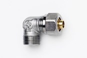 Kompressionsfittings - IMI Hydronic Vinkel kompression ta 90° 15 mm x 1/2 nippel - 53636315