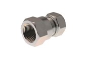 Komprimeringsbeslag - Vsh Fabrieken Vsh kompression overgangsmuffe krom 12 mm x 1/2 - 0896423