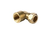 Komprimeringsbeslag - Vsh Fabrieken Vsh kompression vinkel 90° muffe 10 mm x 3/8 - 0865293