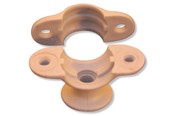 Rørophæng og rørkoblinger - Megatherm Rørbærer plast 10 mm - 042830010