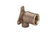 Kobberrør og fittings - Viega Dækvinkel med vægflange 12 mm x 1/2" rødgods - 103958