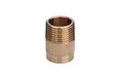 Kobberrør og fittings - Viega Overgang muffe/nippel 22 mm x 1/2" rødgods - 101749