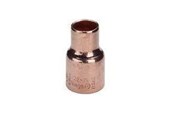 Kobberrør og fittings - Viega Reduktionsmuffe 22 x 18 mm kobber - 101602