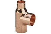 Kobberrør og fittings - Viega T-stykke 22 x 28 x 22 mm kobber - 105204