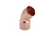 Kobberrør og fittings - Viega Bøjning 45° muffe/muffe 28 mm kobber - 101459