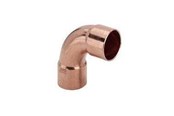 Kobberrør og fittings - Viega Bøjning 90° muffe/muffe 28 mm kobber - 100193