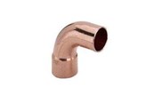 Kobberrør og fittings - Viega Bøjning 90° nippel/muffe 12 mm kobber - 101510