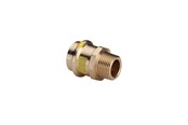 Pressrør og fittings - Viega Profipress G overgang 18 x 3/4" muffe/nippel rødgods - 346157