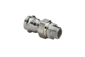 Pressrør og fittings - Viega Sanpress Inox overgangsforskruning 54 x 2" Rustfritstål / blank - 438364
