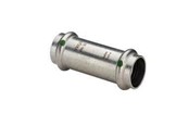 Pressrør og fittings - Viega Sanpress inox skydemuffe 18 mm rustfrit stål - 436384