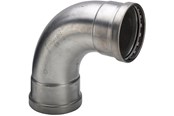 Pressrør og fittings - Viega Sanpress Inox XL bøjning 90° 76,1 Rustfritstål/blank, 482596 - 482596