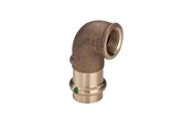 Pressrør og fittings - Viega Sanpress overgangsvinkel 90° 22 x 3/4" rødgods - 283711