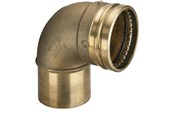 Pressrør og fittings - Viega Sanpress XL bøjning 90° 88,9 Rødgods/blank, 353667 - 353667