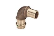 Pressrør og fittings - Viega Sanpress bøjning 90° 18 Rødgods/blank, 281298 - 281298