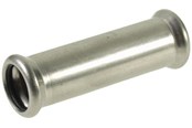 Pressrør og fittings - Vsh Fabrieken Vsh skydemuffe 88,9 mm syrefast - 6204297