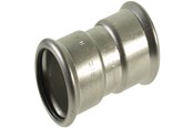 Pressrør og fittings - Vsh Fabrieken Vsh muffe 76,1 mm syrefast - 6204154