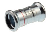 Pressrør og fittings - Vsh Fabrieken Vsh dobbeltmuffe muffe/muffe 35 mm fz - 6201404