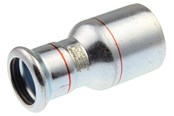 Pressrør og fittings - Vsh Fabrieken Vsh reduktion nippel/muffe 28x22 mm fz - 6202196
