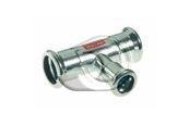 Pressrør og fittings - Vsh Fabrieken Vsh tee muffe/muffe/muffe 15x18x15 mm fz - 6202779