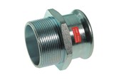 Pressrør og fittings - Vsh Fabrieken Vsh overgang muffe/nippel 18 mm x 3/4 fz - 6202306