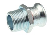Pressrør og fittings - Vsh Fabrieken Vsh overgang muffe/nippel 15 mm x 1/2 fz - 6202284