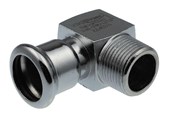 Pressrør og fittings - Vsh Fabrieken Vsh vinkel 90° muffe/nippel 22 mm x 3/4 fz - 6202108
