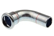 Pressrør og fittings - Vsh Fabrieken Vsh bøjning 90° muffe/nippel 54 mm fz - 6201690