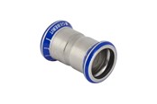 Pressrør og fittings - Geberit Mapress muffe rustfri 15 mm - 32002