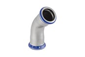 Pressrør og fittings - Geberit Mapress bøjning rustfri 45° 42 mm med m - 32607