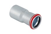 Pressrør og fittings - Geberit Mapress reduktion FZ 18x15 mm - 22303