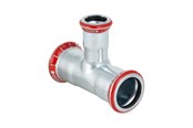 Pressrør og fittings - Geberit Mapress tee FZ 54x28x54 mm - 21224