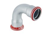 Pressrør og fittings - Geberit Mapress bøjning FZ 90° 22 mm med muffer - 20104