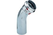 Pressrør og fittings - Viega Prestabo bøjning 45° 18 Stål/Forzinket, 558345 - 558345