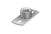 Rørophæng og rørkoblinger - Flamco Montageflange gp 1/2 120x40 mm - 39419