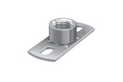 Rørophæng og rørkoblinger - Flamco Montageflange gp 1/2 80x30 mm - 39418