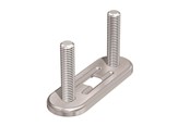 Rørophæng og rørkoblinger - Flamco Rørholder BME dobbelt M8 8-50/90 mm - 39420