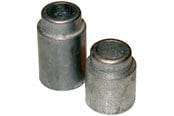 Rørophæng og rørkoblinger - Unite zink forlængerstykke 13 mm til 12 - 2" rørbærer - 016535013