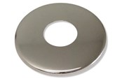 Bøsninger, rosetter, murtætninger og anboringsbøjler - Megatherm Roset forkromet presset Ø65 x 22 mm - 015305022