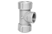 Komprimeringsbeslag - +GF+ Tee (TO), STLxRp, NBR, 2"xRp2" G - 775312056