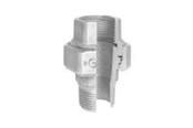 Gevindfittings - +GF+ Union galvaniseret muffe/nippel konisk tætning 1" - 770341206