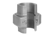 Gevindfittings - +GF+ Union sort muffe/muffe konisk tætning 2" - 770340109
